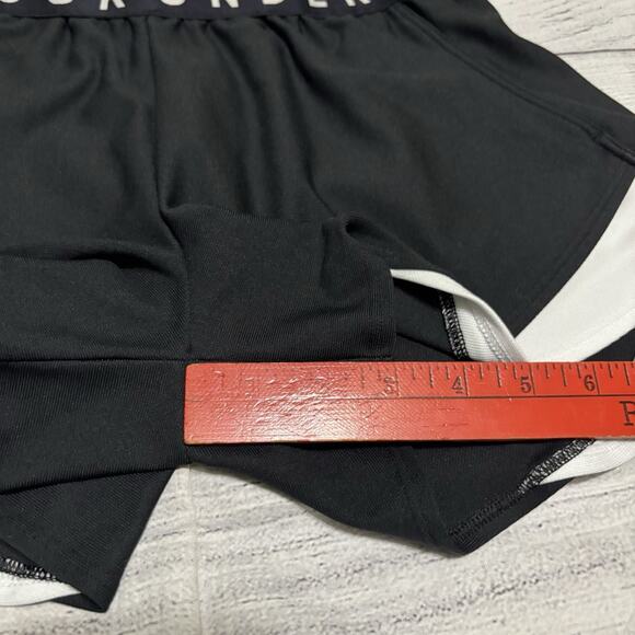 Lot Of 2 Under Armour UA Play Up 3.0 Twist Womens Size Small Running Shorts - Picture 4 of 16